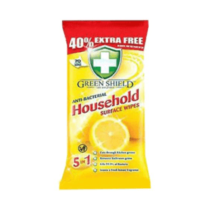Green Shield Anti-Bacterial Household Surface Wipes 70pcs