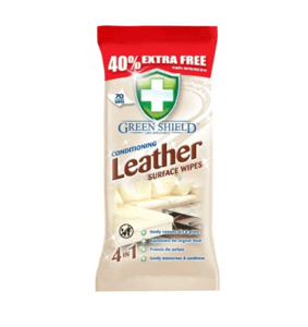 Green Shield Conditioning Leather Surface Wipes 70pcs